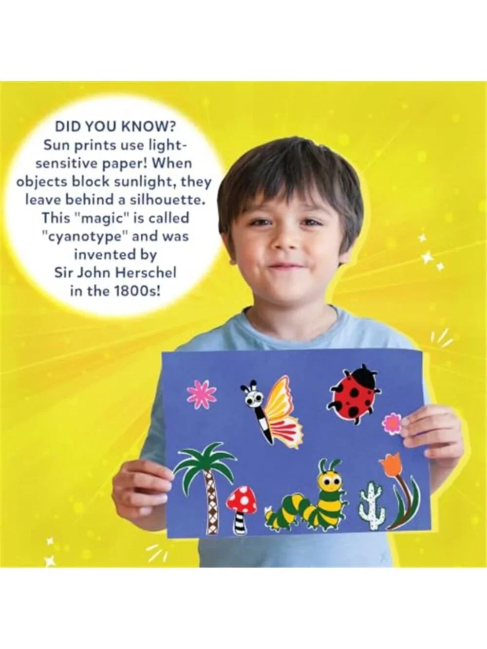 Magical Sun Art – Out in Nature, STEM Paper Craft Kit for Kids